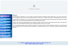 Tablet Screenshot of emiratespatent.com